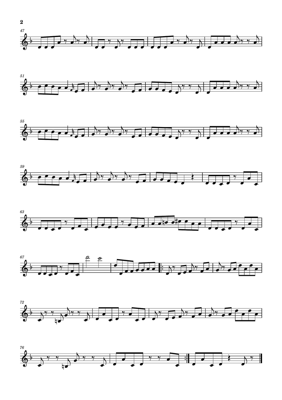 Rasputin Rasputin Tenor Saxophone scores gallery preview page 6