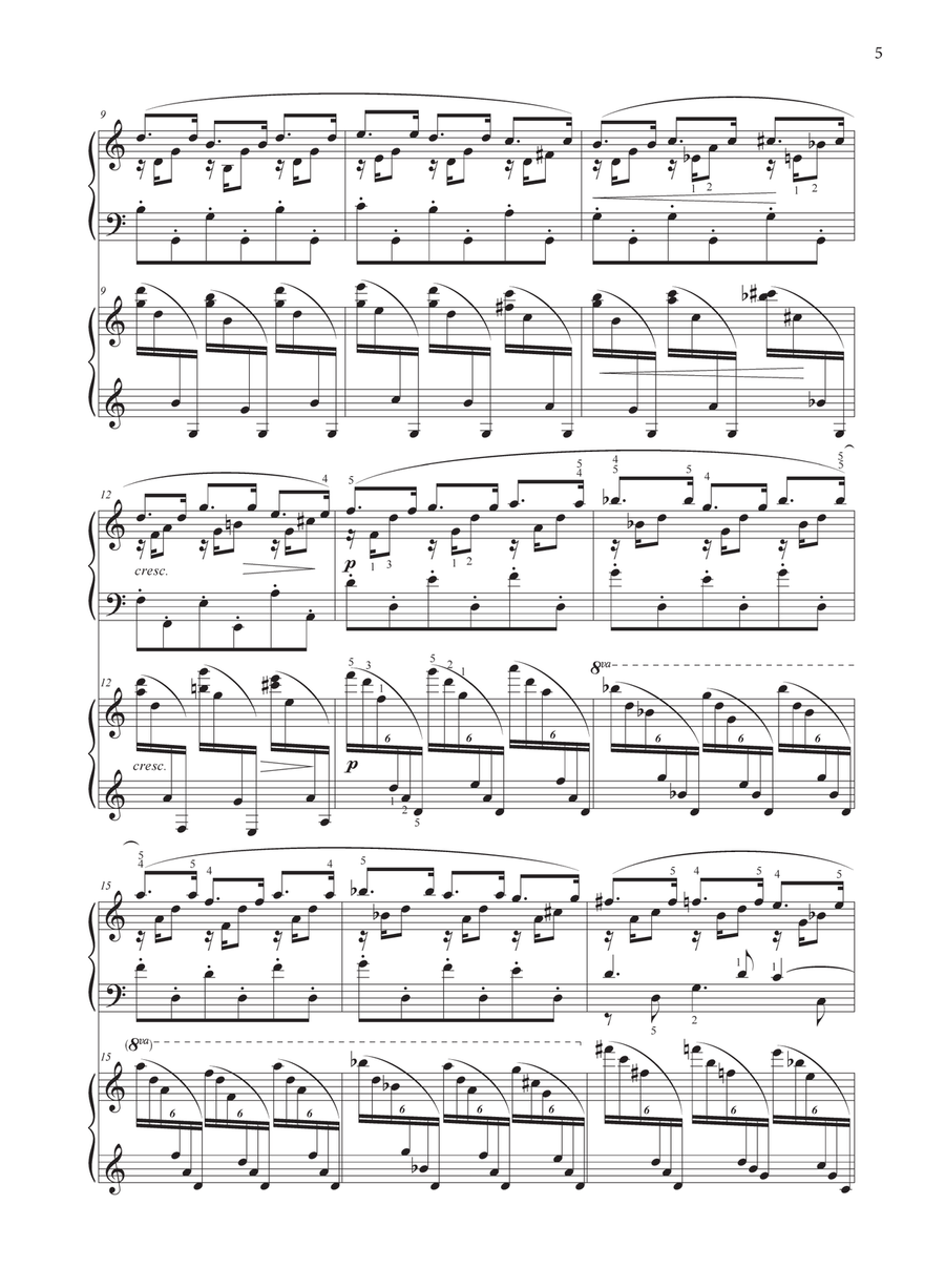 Estudo No.5 [Study No.5] Piano Method scores gallery preview page 5