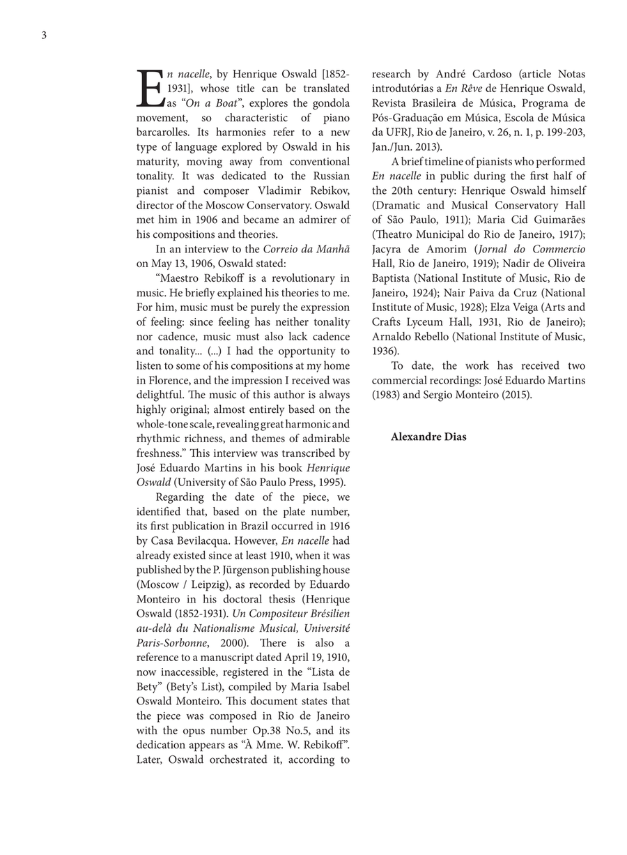 En nacelle [On a boat] Piano Solo scores gallery preview page 3