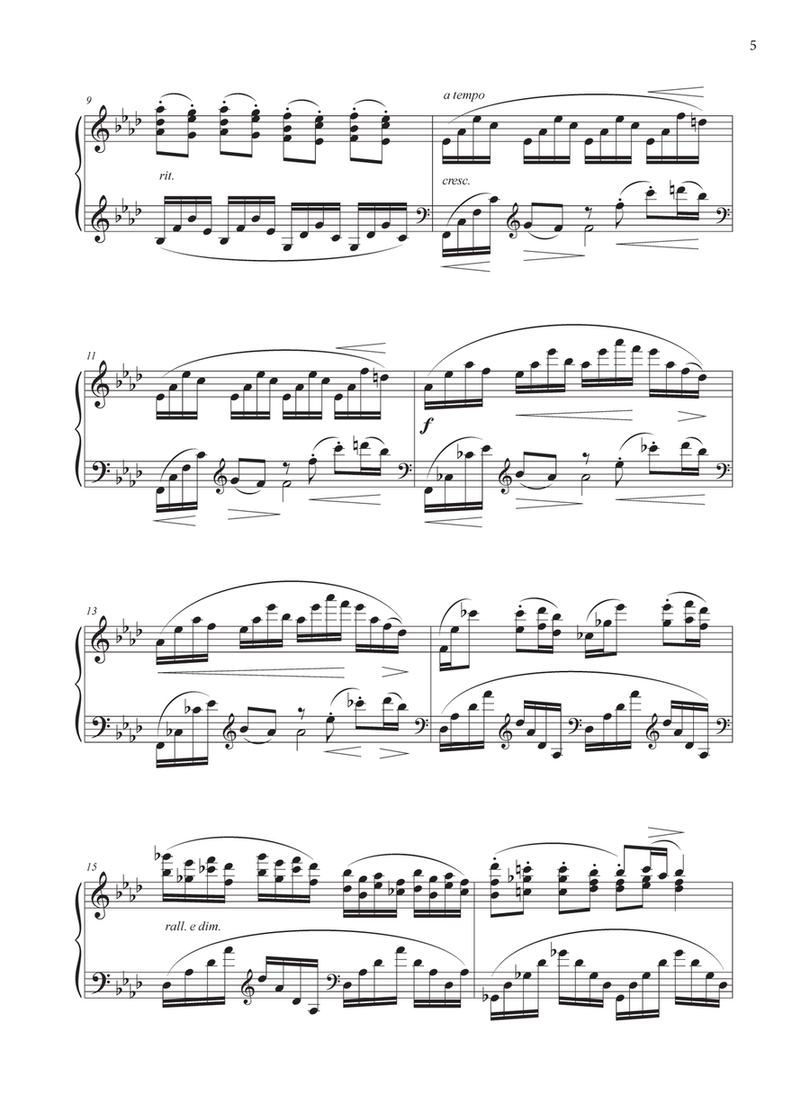 En nacelle [On a boat] Piano Solo scores gallery preview page 5