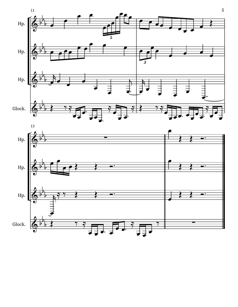 Prayerful Musing 38 Prayerful Musing 38 Small Ensemble scores gallery preview page 5
