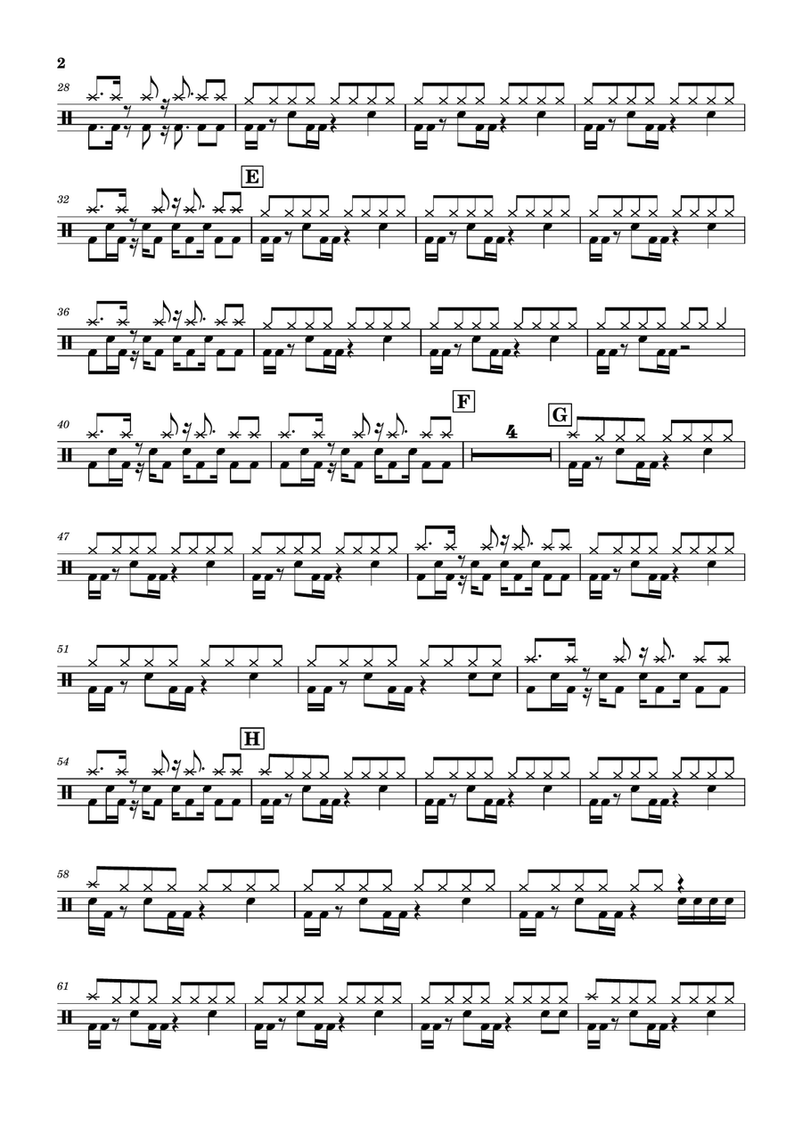 Rock N' Roll Rulez Rock N' Roll Rulez Drum Set scores gallery preview page 2