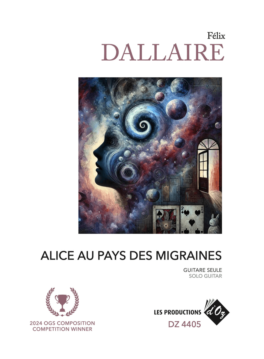 Alice au pays des migraines Classical Guitar scores gallery preview page 1