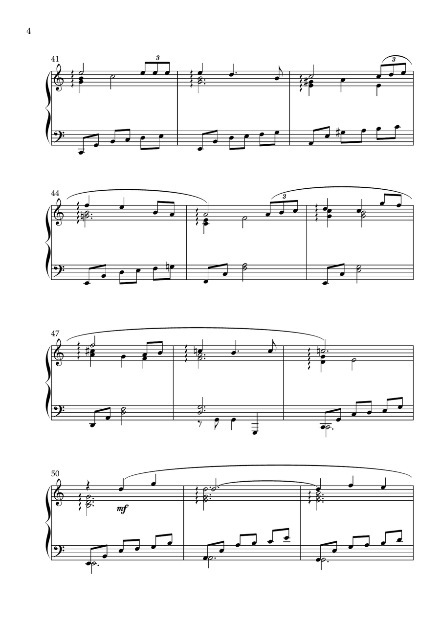 Ma Eum Eul Deu Ryeo Yo Ma Eum Eul Deu Ryeo Yo Piano Solo scores gallery preview page 5