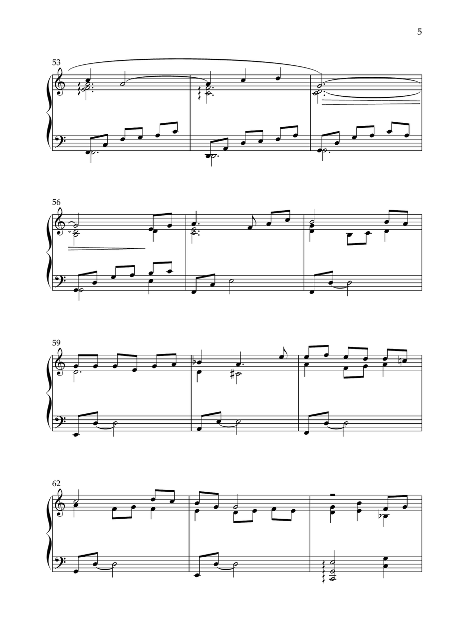 Ma Eum Eul Deu Ryeo Yo Ma Eum Eul Deu Ryeo Yo Piano Solo scores gallery preview page 6