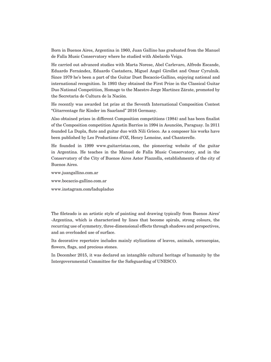 Fileteado Flute scores gallery preview page 2