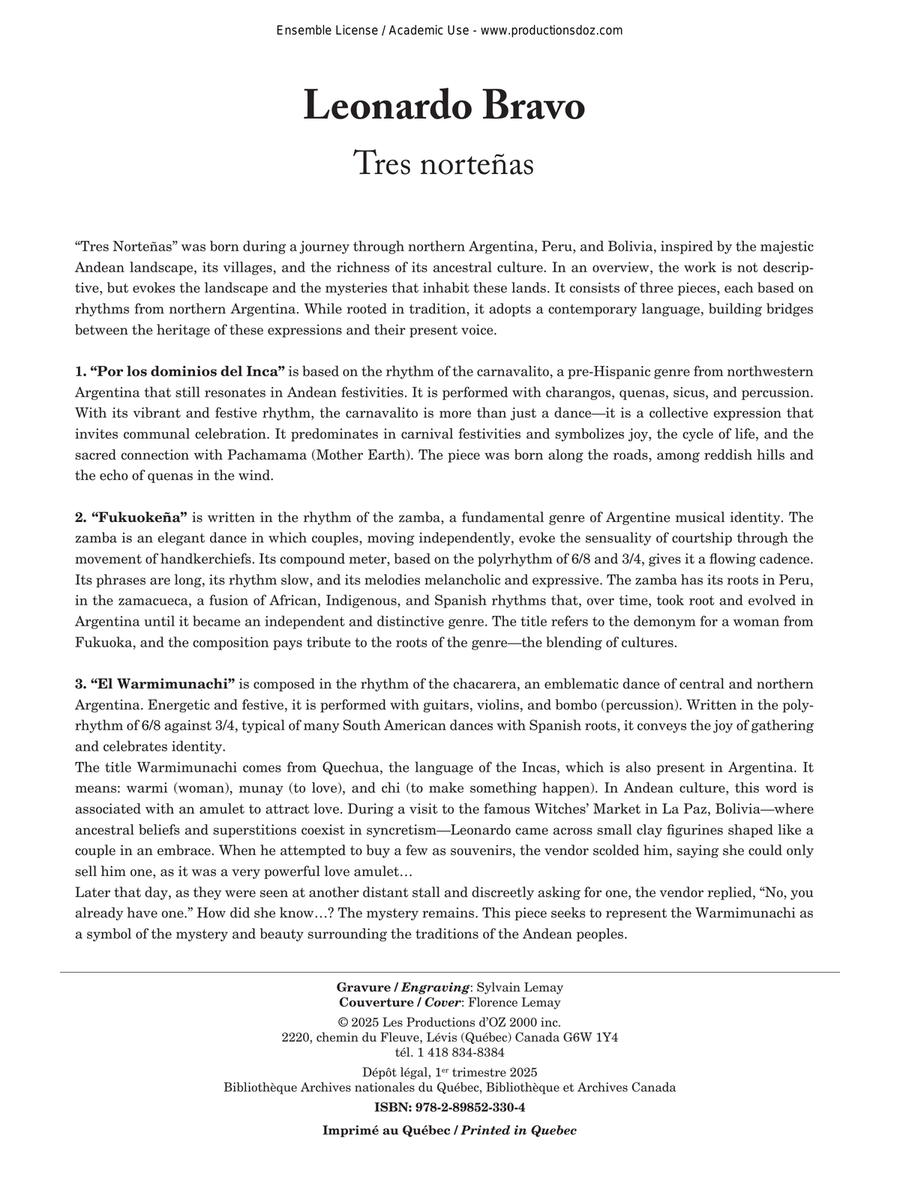 Tres Norteñas Classical Guitar scores gallery preview page 1