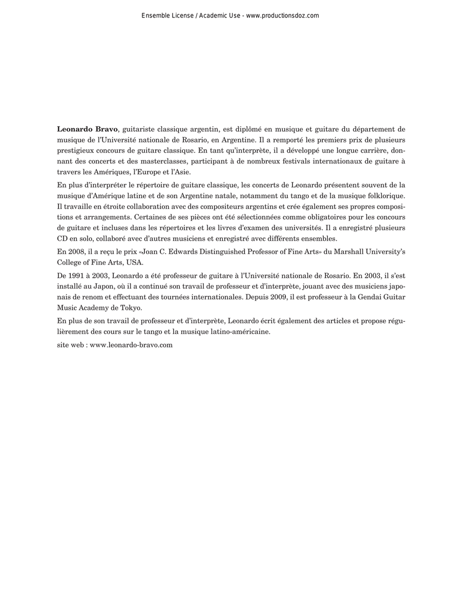 Tres Norteñas Classical Guitar scores gallery preview page 2