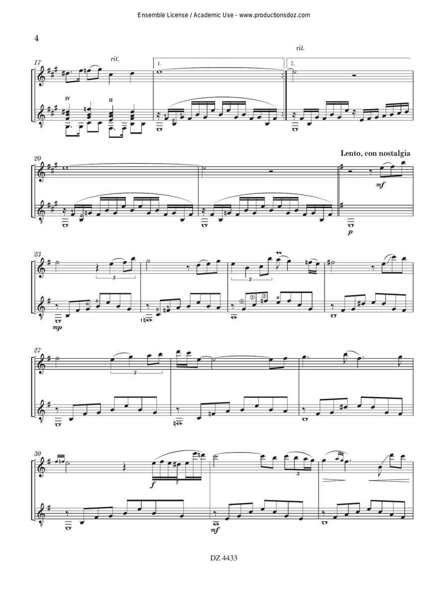 Fileteado Flute scores gallery preview page 4