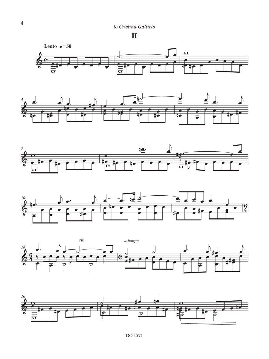 24 Preludios Chopinianos I-VI Classical Guitar scores gallery preview page 4