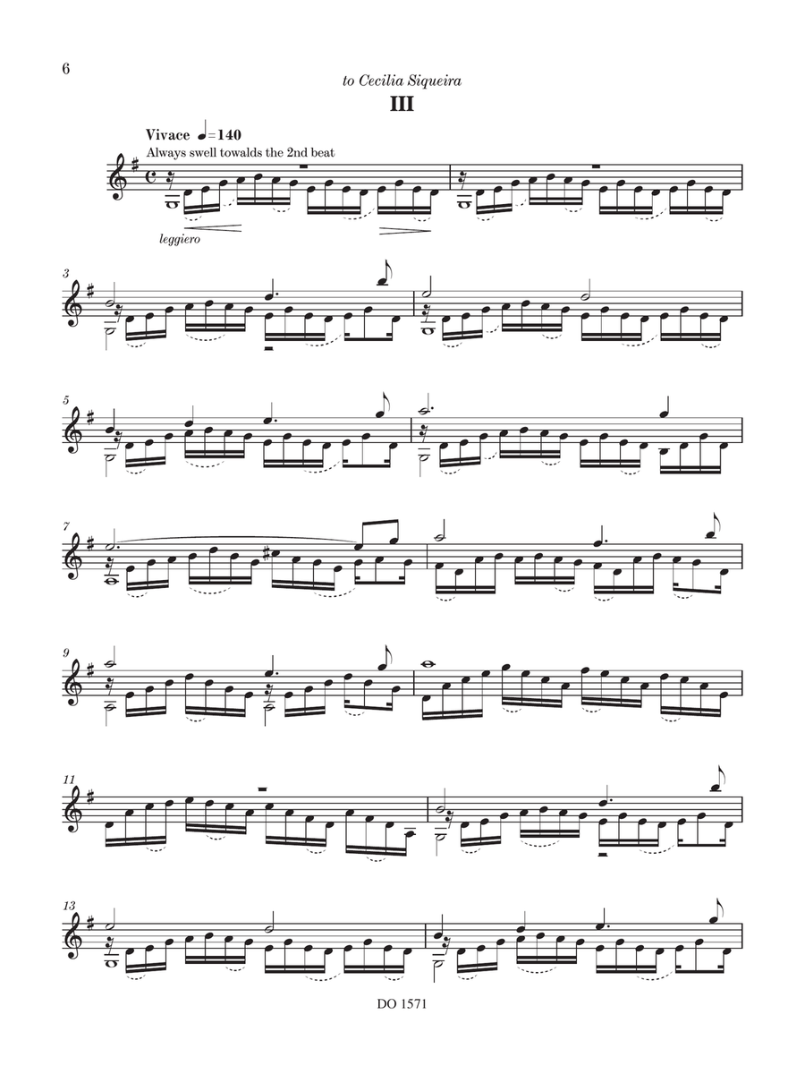 24 Preludios Chopinianos I-VI Classical Guitar scores gallery preview page 6