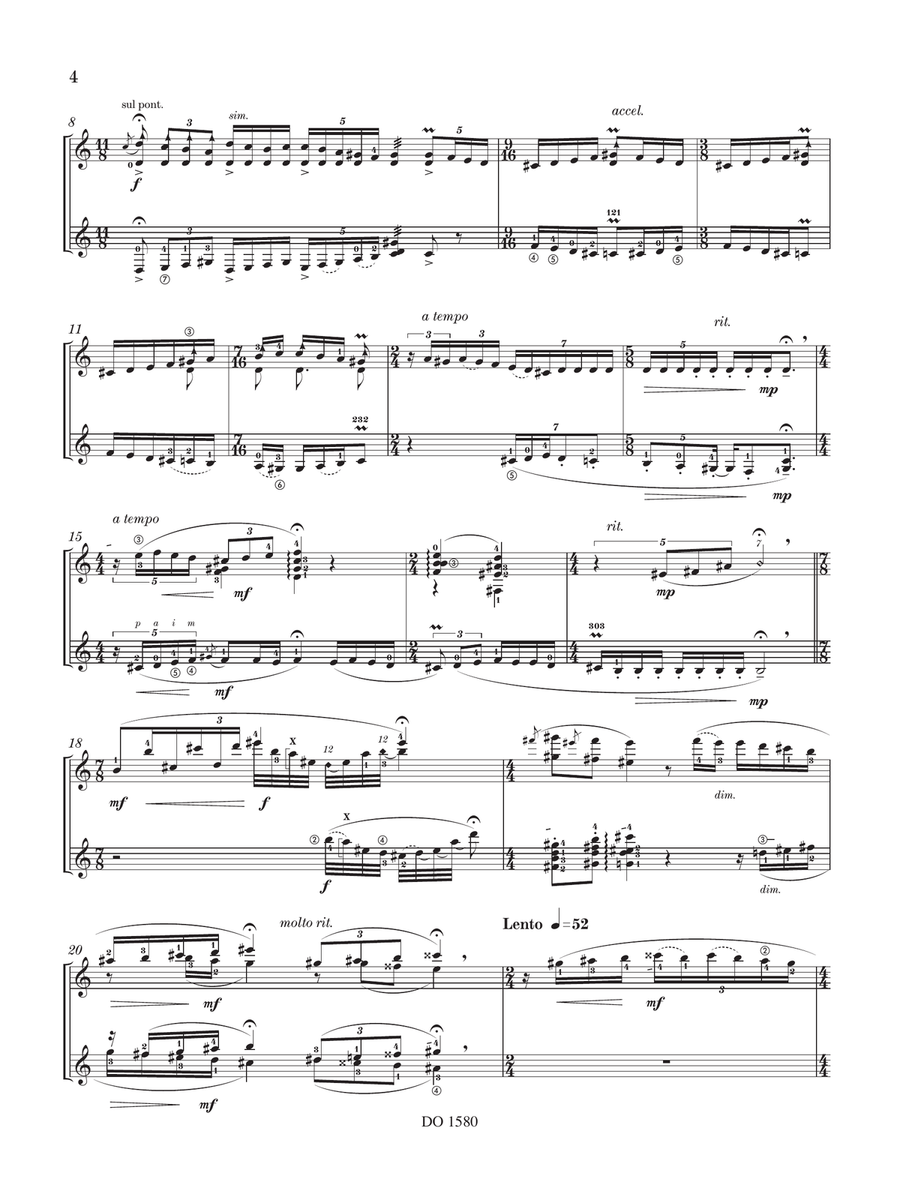 Rustem Classical Guitar scores gallery preview page 4