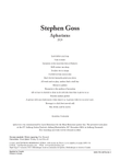 Aphorisms