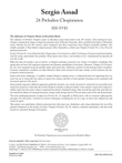 24 Preludios Chopinianos XIII-XVIII