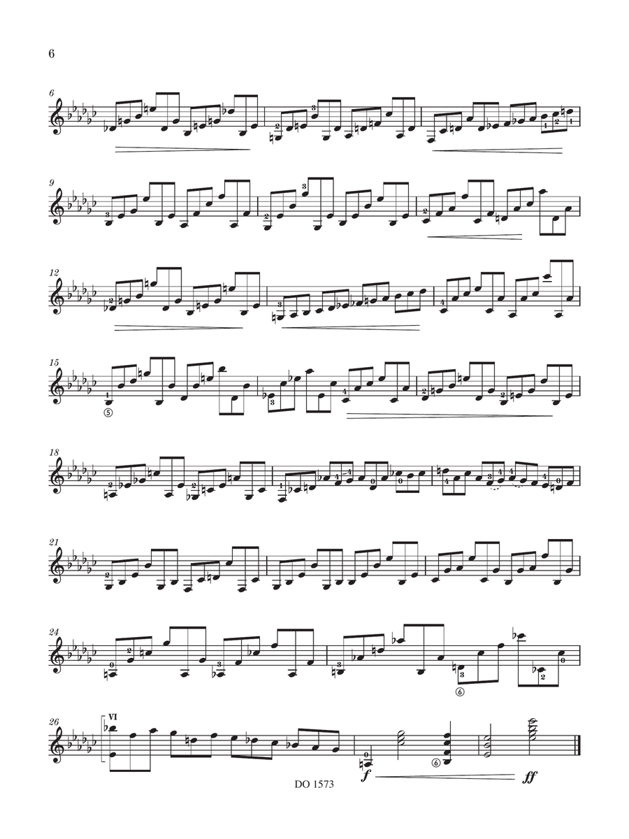 24 Preludios Chopinianos XIII-XVIII Classical Guitar scores gallery preview page 6