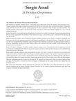 24 Preludios Chopinianos I-VI