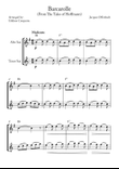 Barcarolle