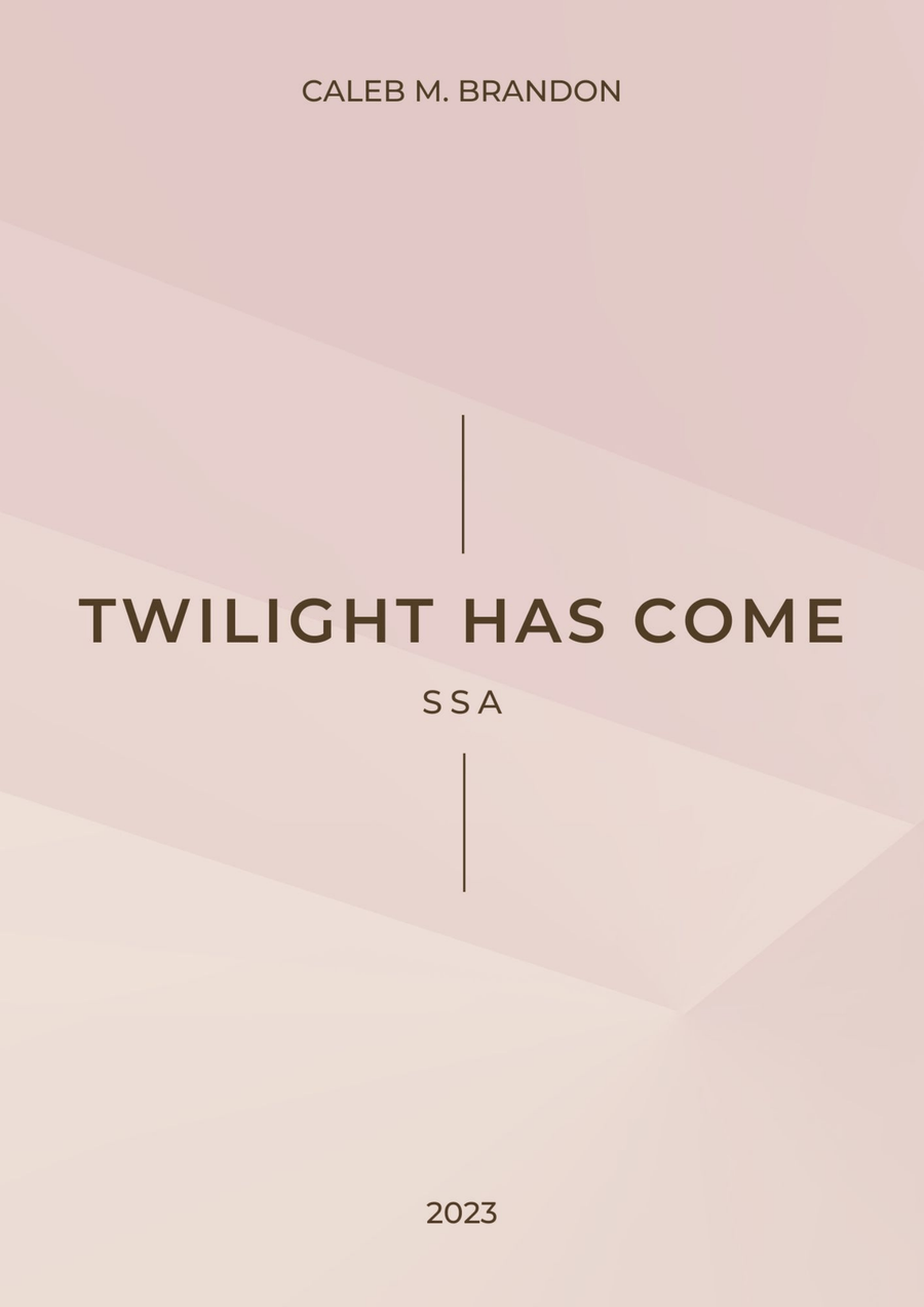 Twilight Has Come Twilight Has Come SSA scores gallery preview page 1
