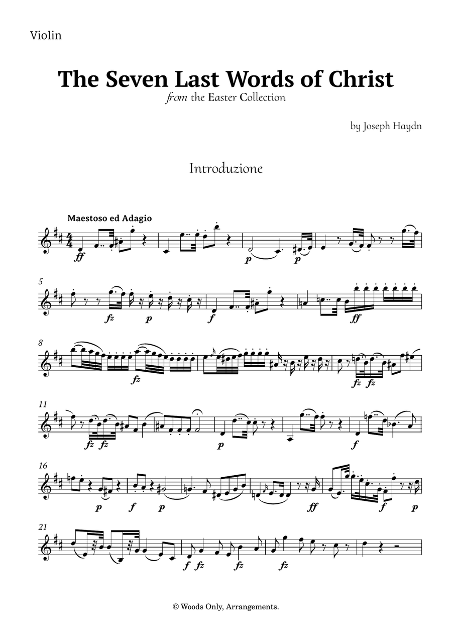 5 Easter Songs for String Trio plus one Bonus String Trio scores gallery preview page 6