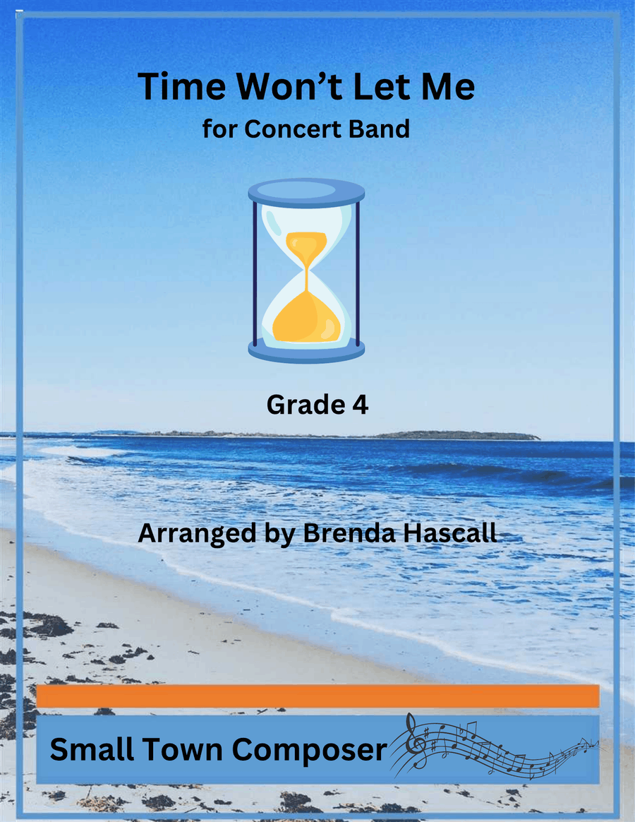 Time Won't Let Me Time Won't Let Me Concert Band scores gallery preview page 1