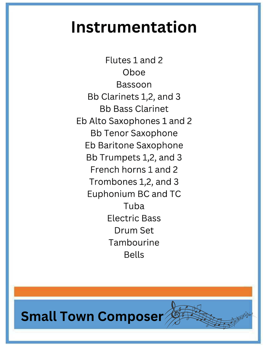 Time Won't Let Me Time Won't Let Me Concert Band scores gallery preview page 3