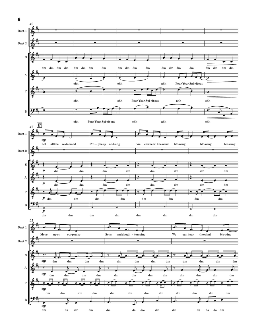 What A Beautiful Name What A Beautiful Name Divisi scores gallery preview page 6