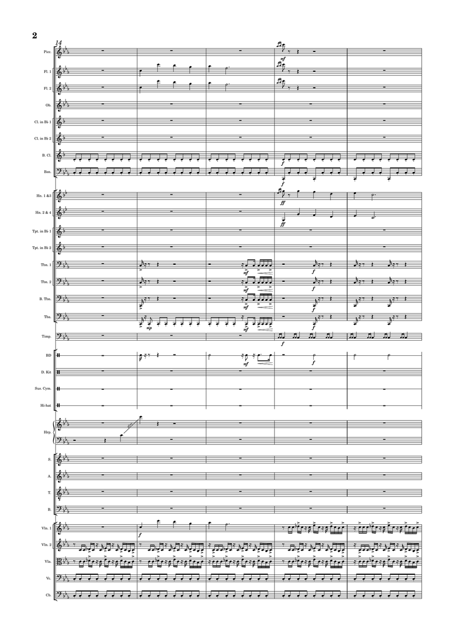 The Cybermen The Cybermen Full Orchestra scores gallery preview page 2