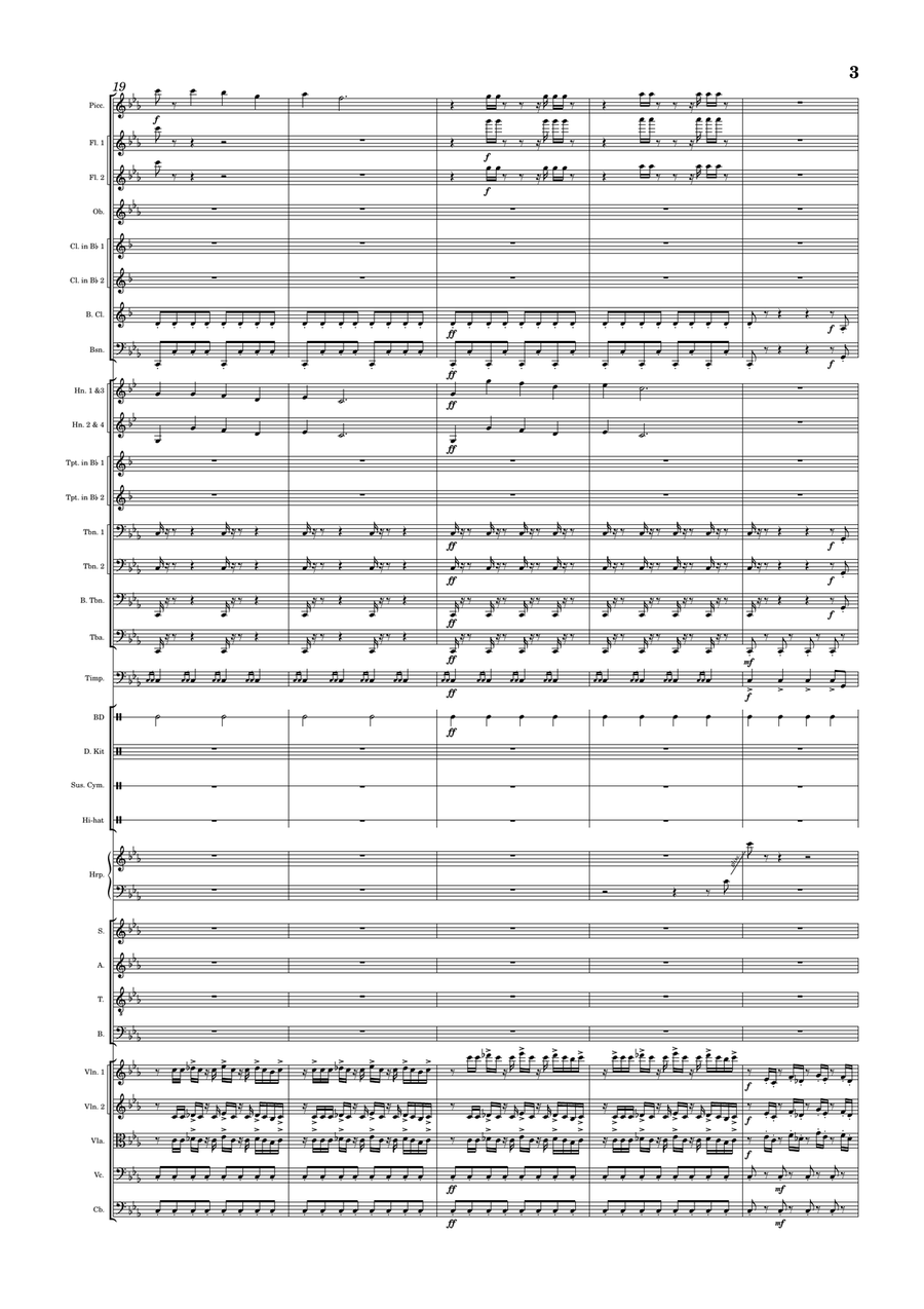 The Cybermen The Cybermen Full Orchestra scores gallery preview page 3