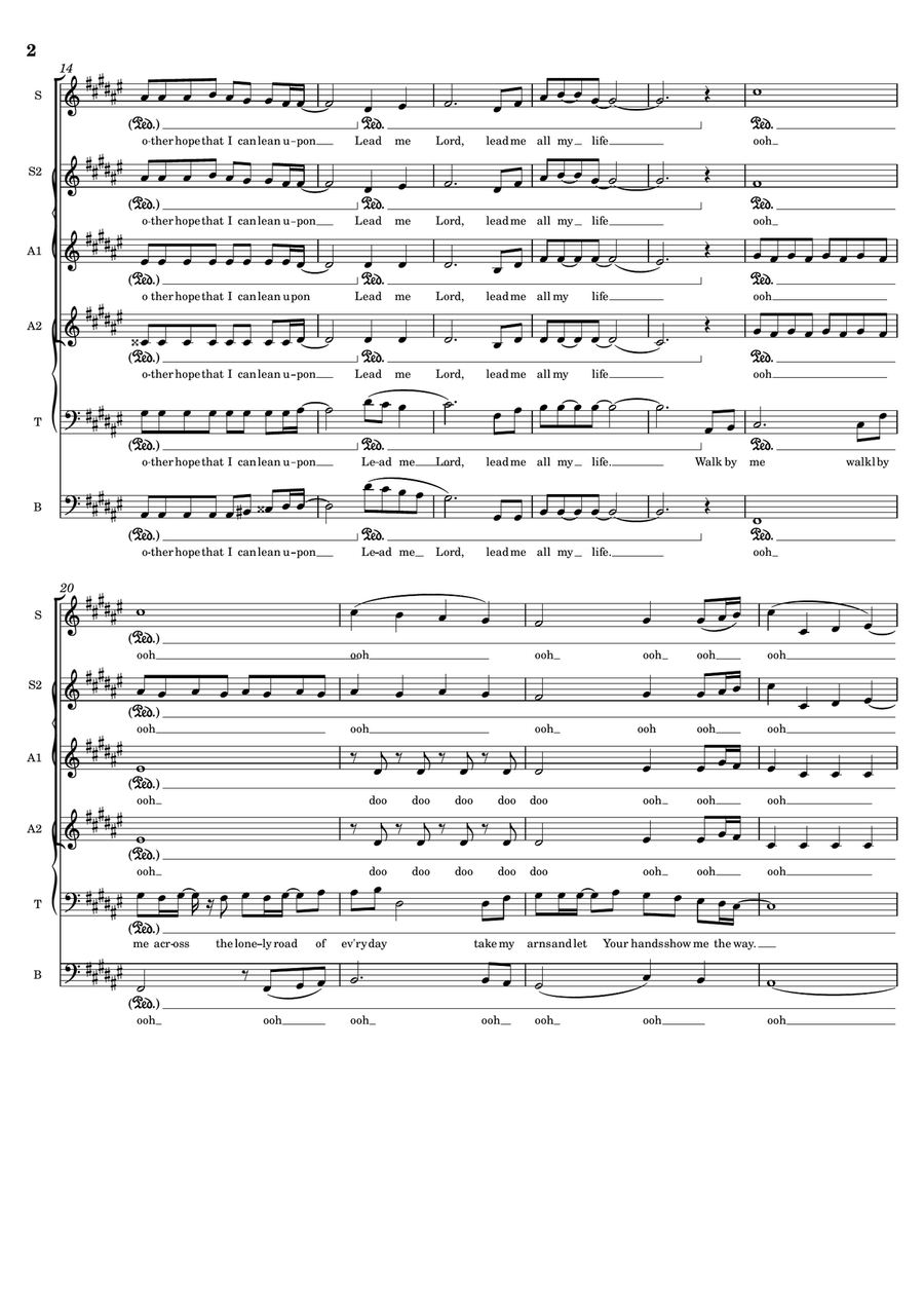 Lead Me Lord Divisi scores gallery preview page 2