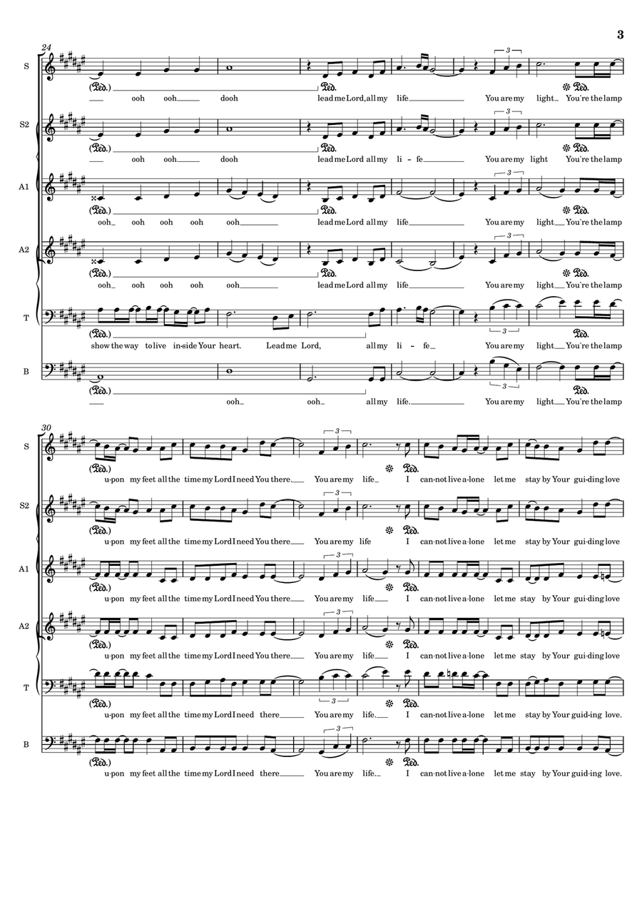 Lead Me Lord Divisi scores gallery preview page 3