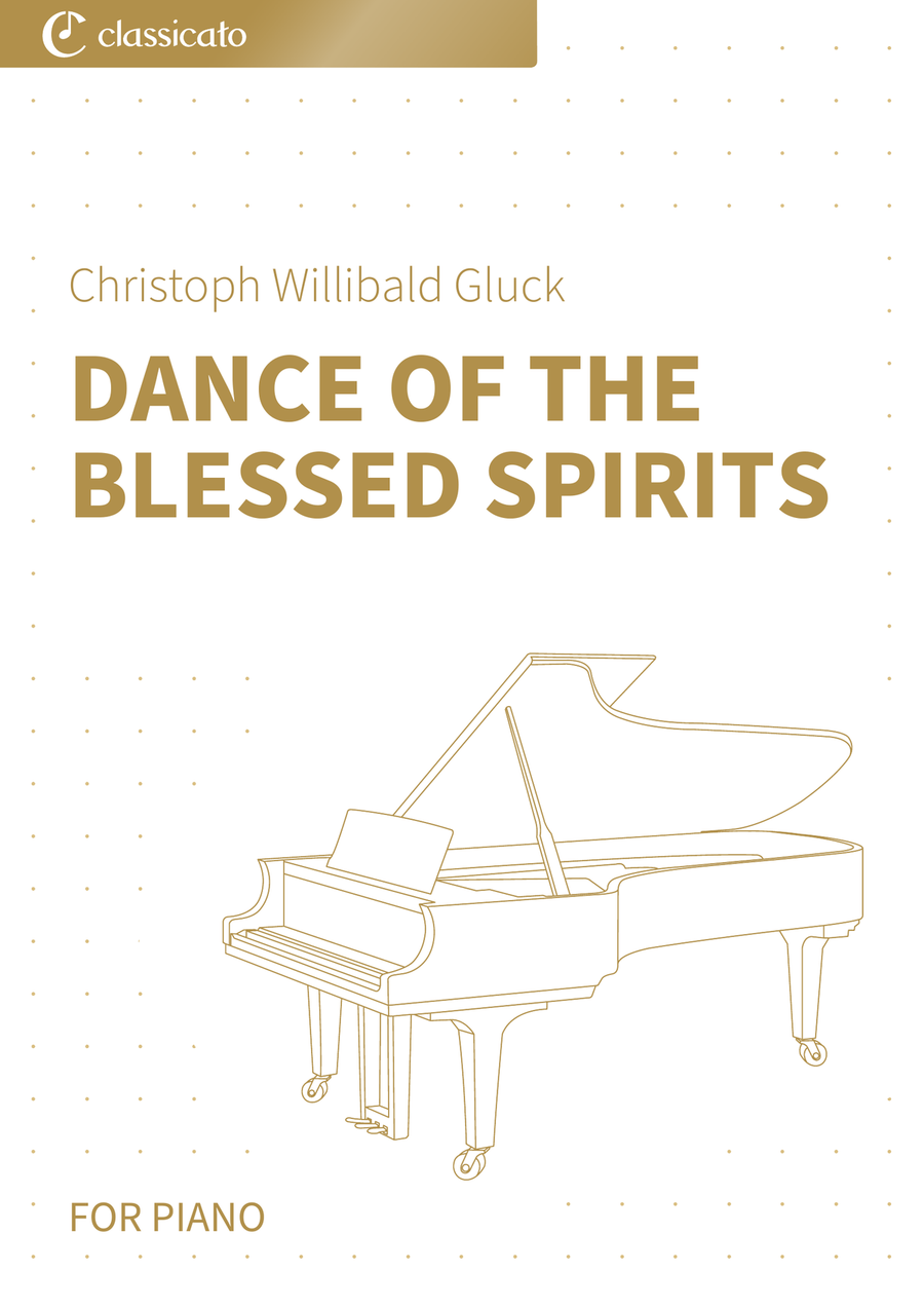 Dance of the Blessed Spirits Piano Solo scores gallery preview page 1