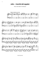 Suave brisa de verano Piano Solo scores gallery preview page 6