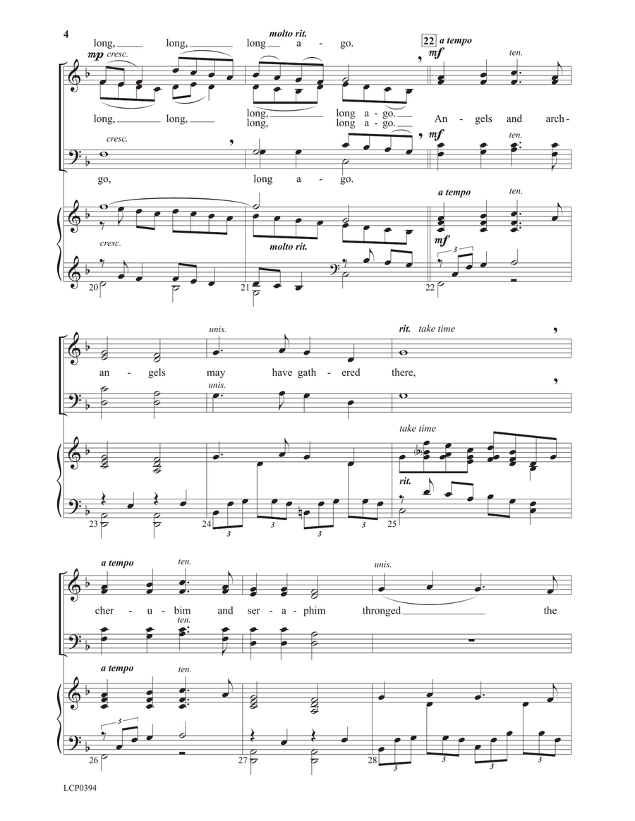 In the Bleak Midwinter In the Bleak Midwinter 4-Part scores gallery preview page 4