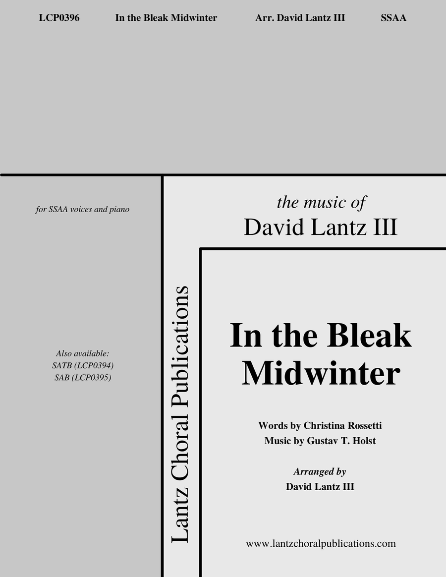 In the Bleak Midwinter In the Bleak Midwinter SSAA scores gallery preview page 1