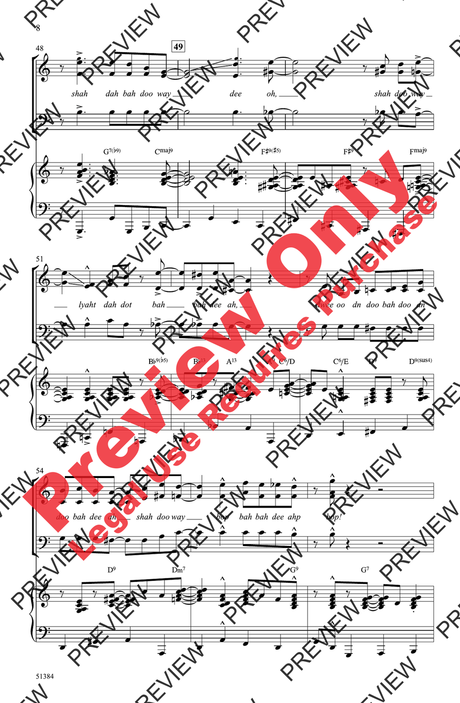 A Beautiful Friendship A Beautiful Friendship 3-Part scores gallery preview page 8