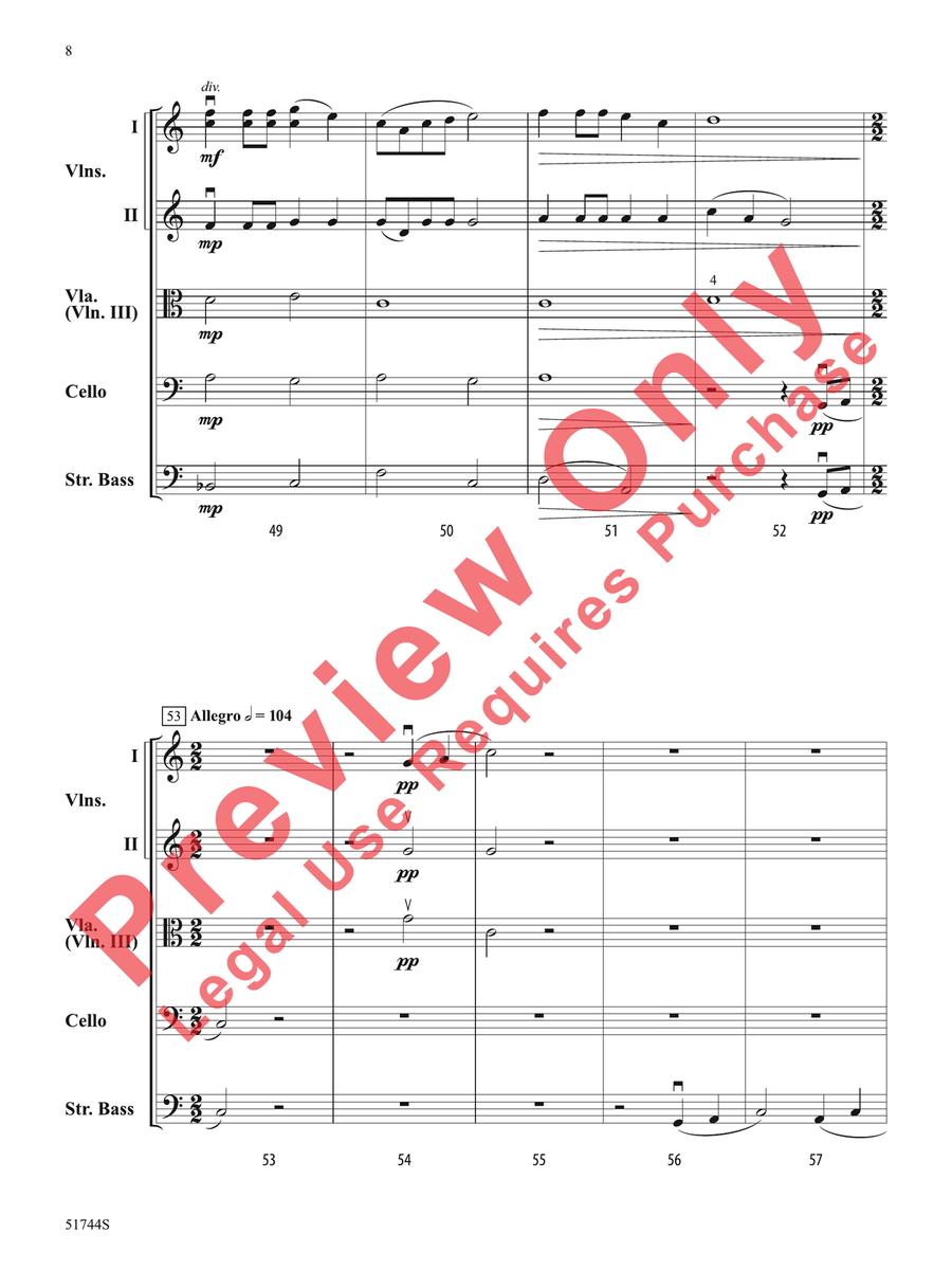 Foundation String Orchestra - Sheet Music page 9