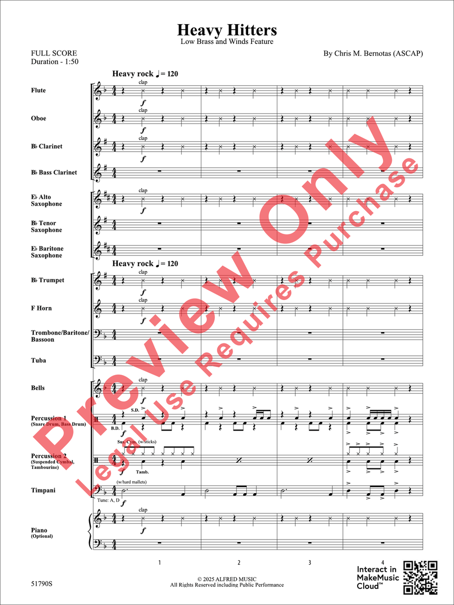 Heavy Hitters Concert Band Methods scores gallery preview page 4