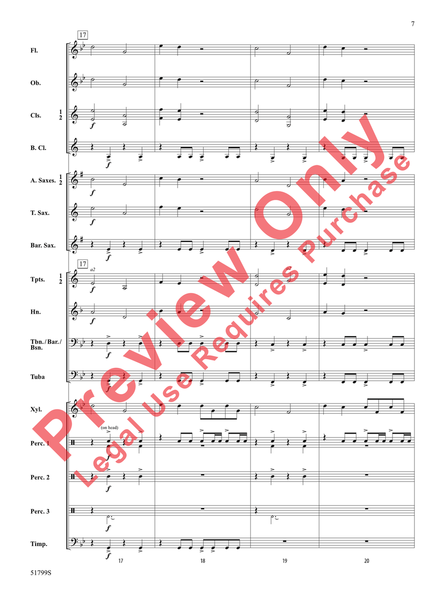 Castle Bartizan Castle Bartizan Concert Band scores gallery preview page 8