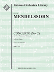 Concerto for Two Pianos and Orchestra in A-flat (No. 2), MWV O 6