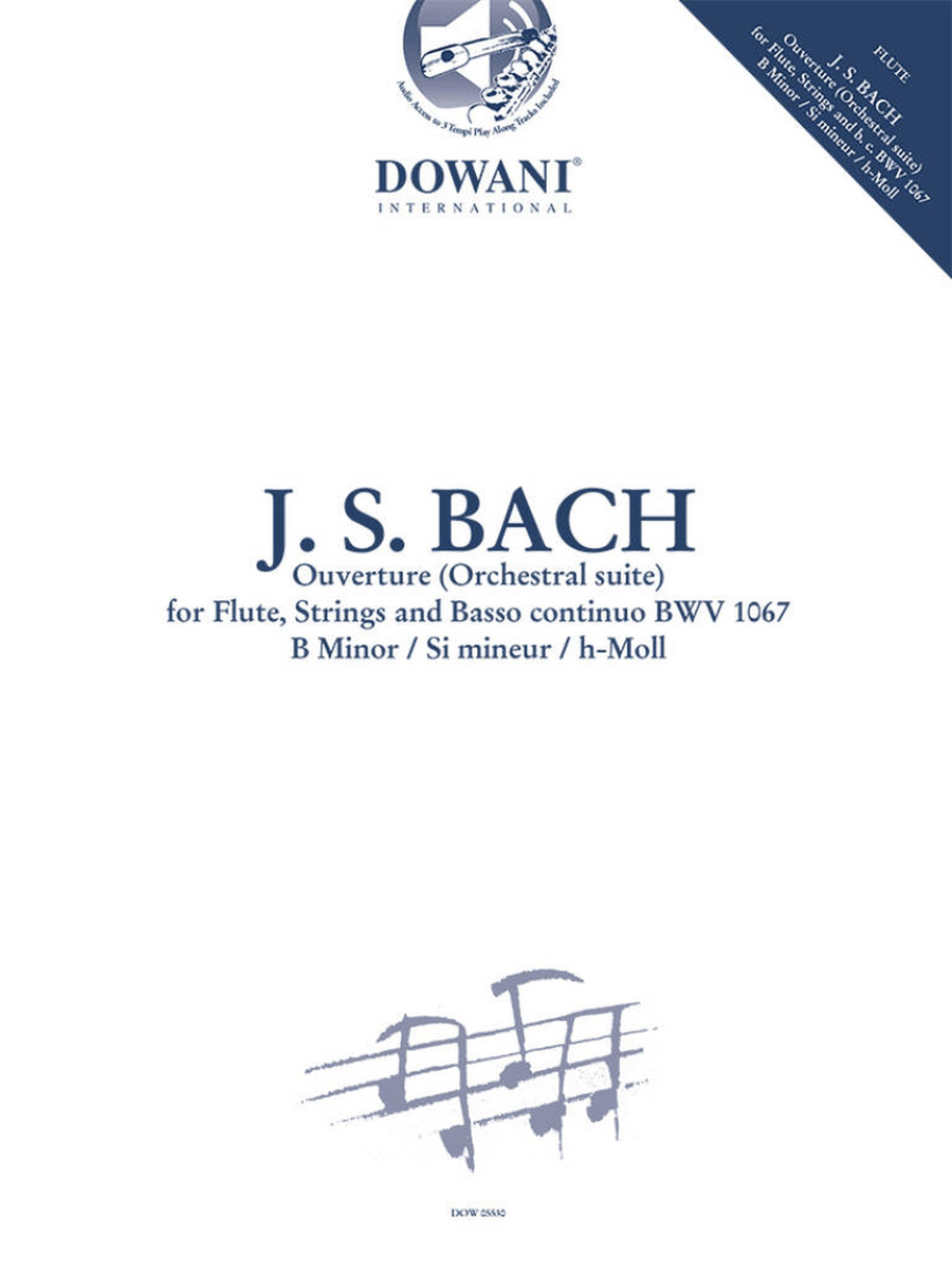 Ouverture (Orchestral suite) BWV 1067 Flute Solo scores gallery preview page 1