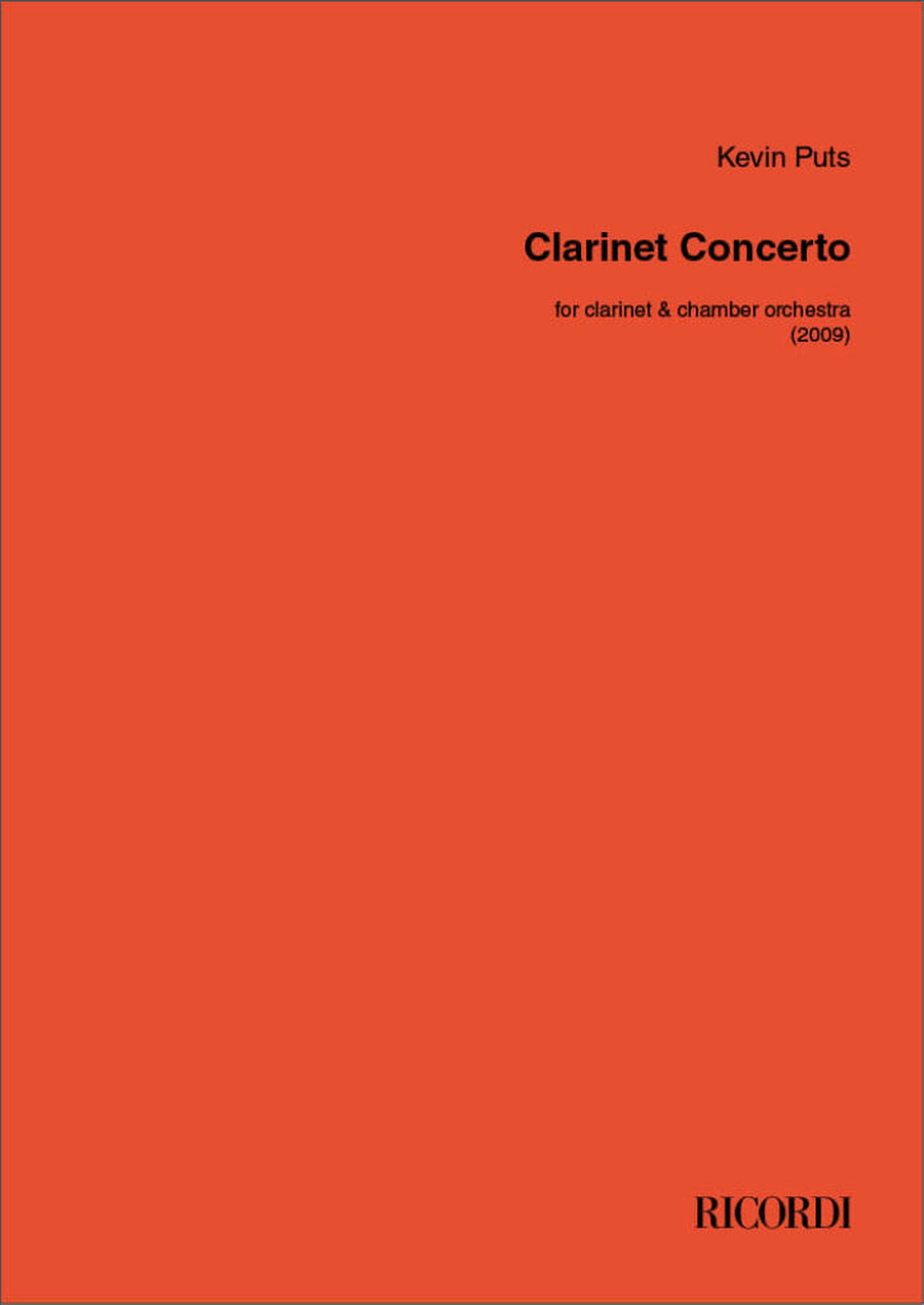 Clarinet Concerto Clarinet Concerto Clarinet scores gallery preview page 1