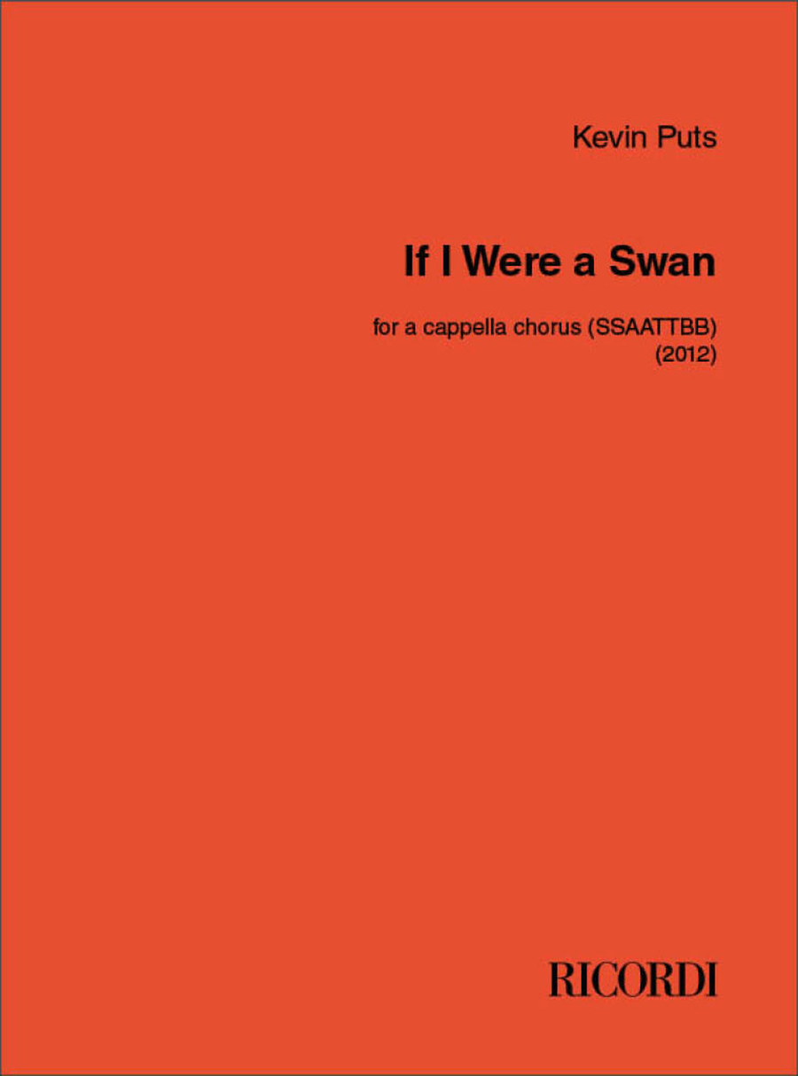 If I Were a Swan If I Were a Swan SSAATTBB scores gallery preview page 1