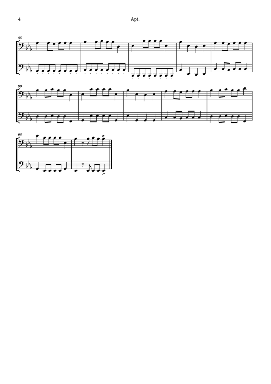 Apt. String Duet scores gallery preview page 4