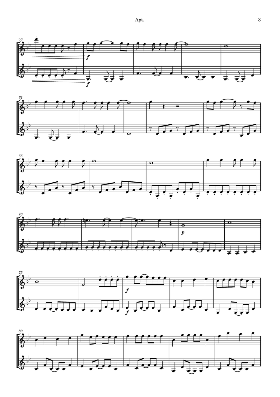 Apt. String Duet scores gallery preview page 3