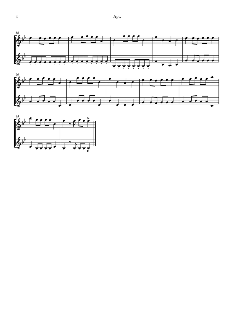 Apt. String Duet scores gallery preview page 4