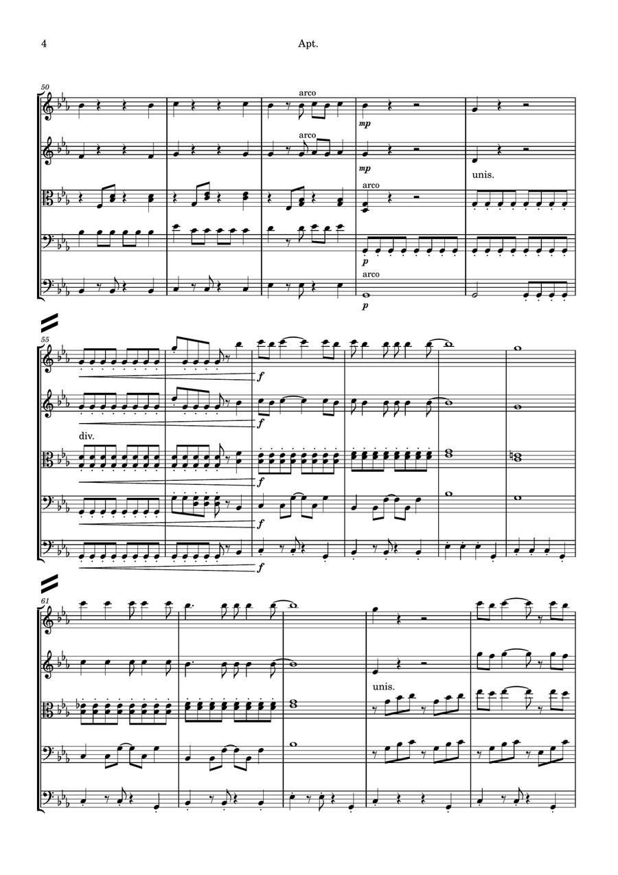 Apt. String Orchestra scores gallery preview page 4