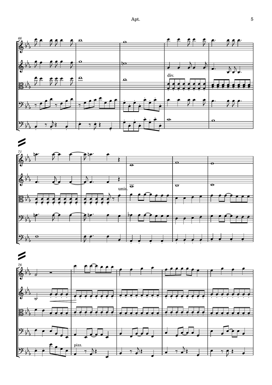 Apt. String Orchestra scores gallery preview page 5