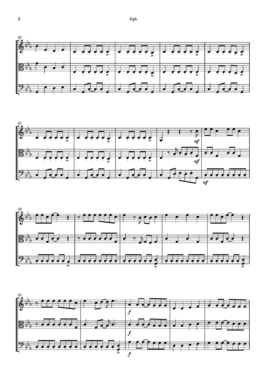 Apt. String Trio scores gallery preview page 2