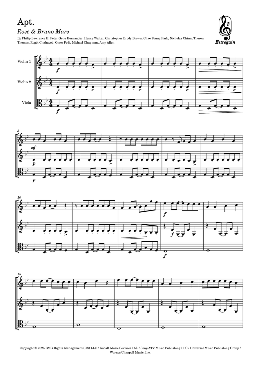 Apt. String Trio scores gallery preview page 1