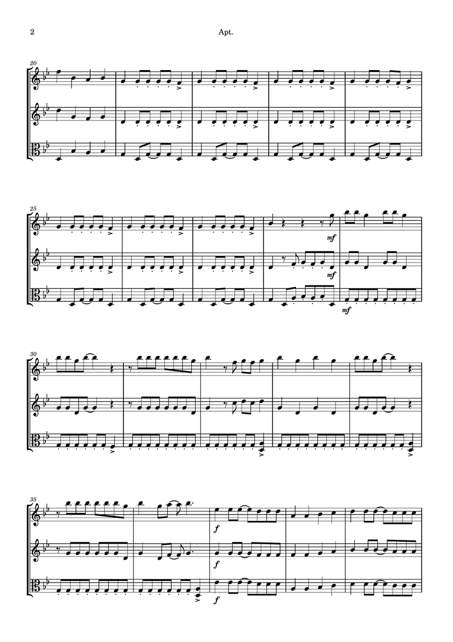 Apt. String Trio scores gallery preview page 2